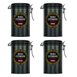 4x Pure Origine - Moka d'Éthiopie 250g gemahlen